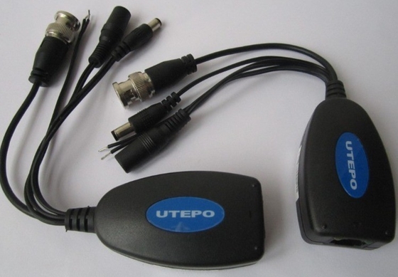 CCTV BNC Video Power Data Balun/ Transceiver Extender via Cat5e-overspanningsbeveiliging