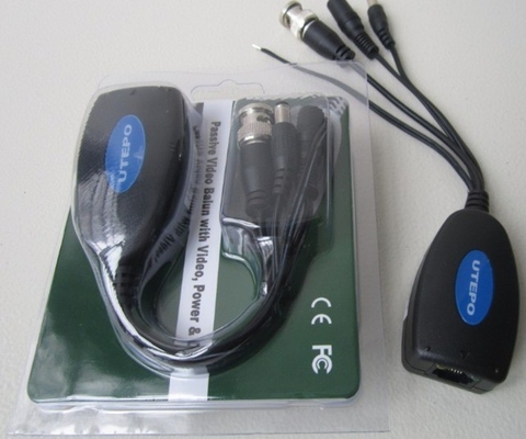 CCTV BNC Video Power Data Balun/ Transceiver Extender via Cat5e-overspanningsbeveiliging