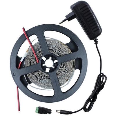 Zwart/wit Optioneel 12V 2A 24V 1A LED gelijkstroomstroomadapter voor 110-240V AC 50/60Hz