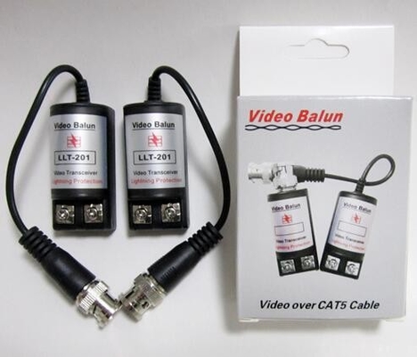 Geavanceerde technologie 1CH Active AHD HD UTP BNC Video Power Balun voor CCTV Camera DVR's