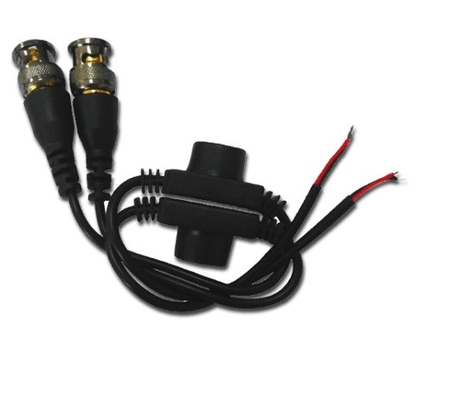 Balck waterdicht passief video Balun video converter Transceiver Twisted Pair voor CCTV