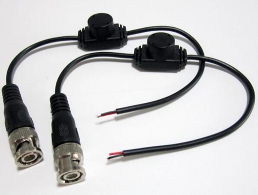 Balck waterdicht passief video Balun video converter Transceiver Twisted Pair voor CCTV