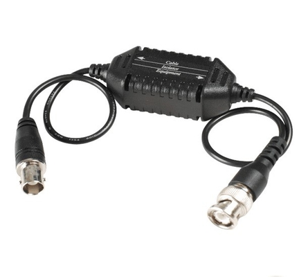 Single Channel Passive ABS Plastic CCTV Video Connector met ingebouwde Video Balun