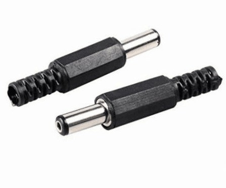 Mannelijke aansluitingen DC-aansluiting 5,5x2,1 mm soldeeradapter voor DC-aansluiting