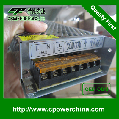 Overspanningsbescherming 240W 220V AC 12V DC 24V 20A Schakelvoeding JC Power