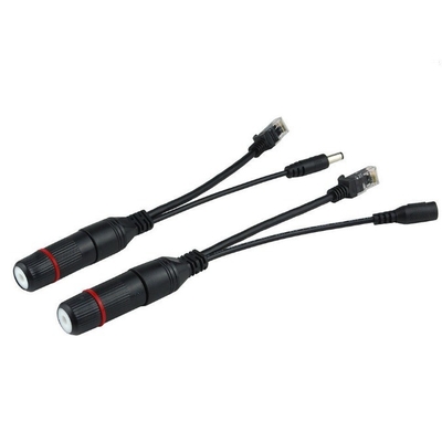 12V waterdicht POE-injector splitterkabel voor CCTV-systeem IP-camera Draadloos AP-NVR