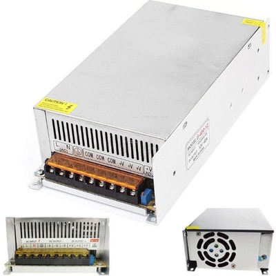 40A Uitgangsstroom C-Power 220V Invoerspanning 12V DC 20A 24V 500W Externe voeding