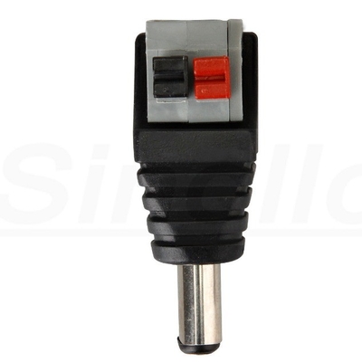 Beveiligd ontworpen C-Power DC Power Jack Plug Schroefloze Quick Wire Connector 5.5x2.1mm