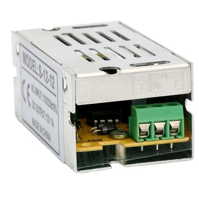 12V 1A 24V 0.5A 5V 2A AC DC 10W Schakelstroom met 110v/220v Efficiëntie 82%