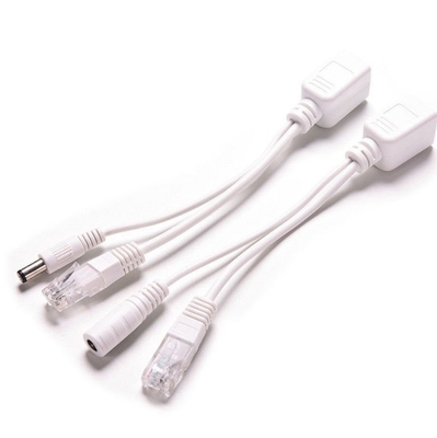 Gebruikelijke RJ45 Male Power In naar RJ45 Female POE Injector en Adapter Splitter Kit