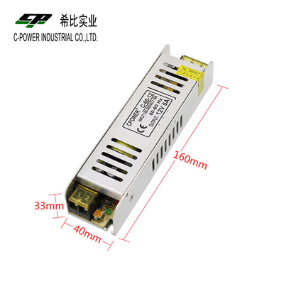 220V Invoerspanning Slim stroomvoorziening voor TV-systemen LED-lichten en CCTV 12V gelijkstroomuitgang