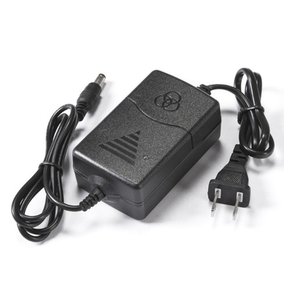24w 100-240v AC 12v DC Dubbeldraadstroomadapter met coaxiale aansluiting 5.5*2.1mm