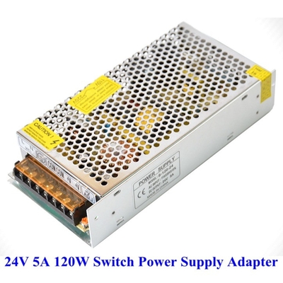 120w Constant Spanning Schakelmodus Stroomvoorziening DC 24v 5amp voor LED-lamp tegen betaalbare prijs