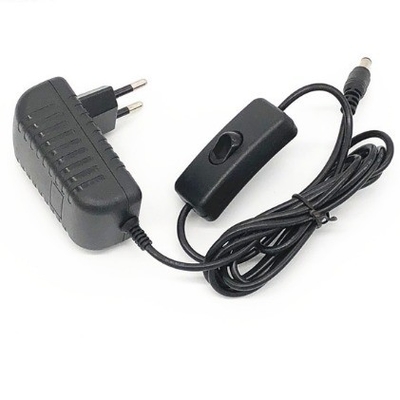 Plug In EU Plug Adapter AC 100-240V DC 12V 2A 24w Power Adapter met ON/OFF Switch