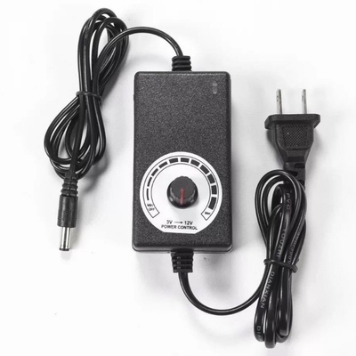 AC100-240V DC 3V-12V 2A Verstelbare spanningsstroomadapter voor EU UK AU CN door C-Power