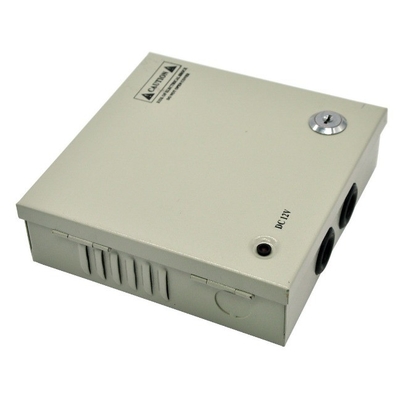36W 4 poorten DC12V CCTV stroomvoorziening Box Distributie voor buitenshuis CCTV Camera PTC Fuse