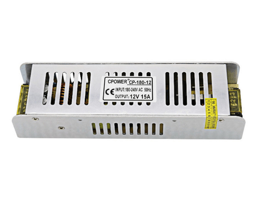 LED Strip Light Power Supply Slim Grootte 180w AC 110-220V naar DC 12V/24V Driver Adapter