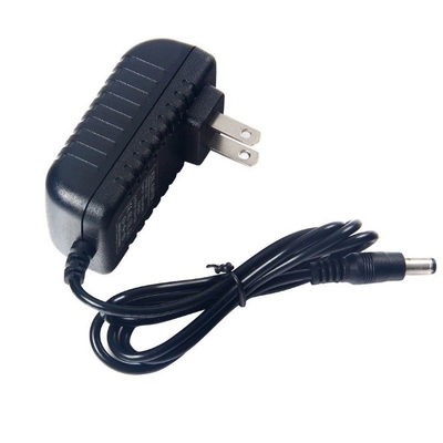Black Design 12V DC 1.5A AC DC-stroomadapter voor LED-licht en elektrische apparaten