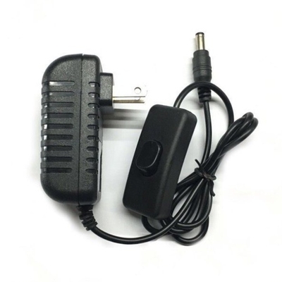 AC100-240V Input DC Power Adapter met aan/uit schakelaar Output Type DC 12V 1A 1.5 2A Compact
