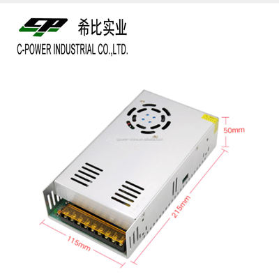 360W 12V 30A gelijkstroomvoorziening voor LED CCTV 12V gelijkstroom Uitgang 110V/220V wisselstroom Invoer Schakelbaar