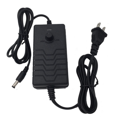 24V-36V 24W zwarte verstelbare spanningsadapter met aansluiting door C-Power