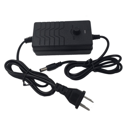 24V-36V 24W zwarte verstelbare spanningsadapter met aansluiting door C-Power