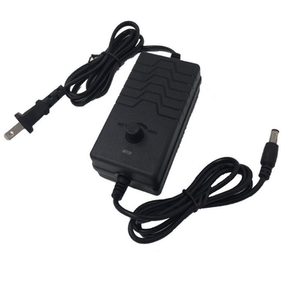 24V-36V 24W zwarte verstelbare spanningsadapter met aansluiting door C-Power