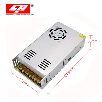 360W 36V 10A AC-naar-DC schakelstroomvoorziening voor zilveren industriële automatiseringssystemen