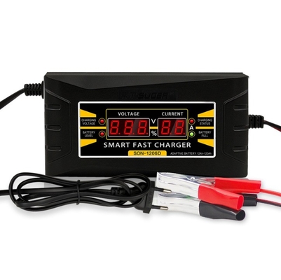 Intelligente C-Power 12V 10A Converter Output Battery Charger voor motorfietsen en auto's