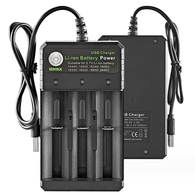 3.6V-6.5V/3A uitgangsbatterijoplader voor snelle oplaad van herlaadbare lithium-ionbatterijen