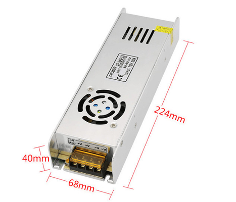 240w 20a slim stroomvoorziening 24v voor enkel uitgangstype en AC110V/220V ingangsspanning
