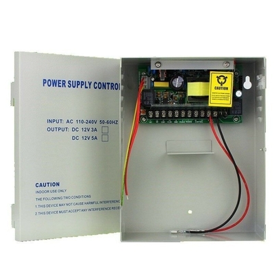 C-Power AC 100-240V Input UPS Access Control stroomtoevoer met 12V 5A uitgangsfrequentie