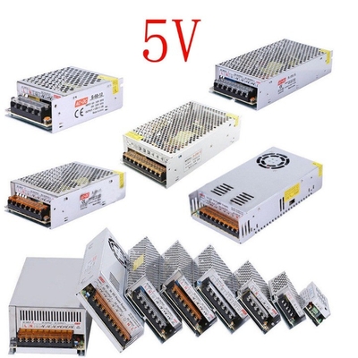 110v 220v Zilveren aluminiumlegering 5v 30a Schakelvoettransformer voor C-Power