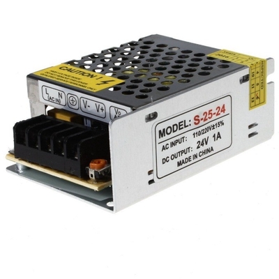 24w 25w C-Power 110v 220v ac dc 24v enkelkoppige uitgangsvoeding met Overtemp Protection