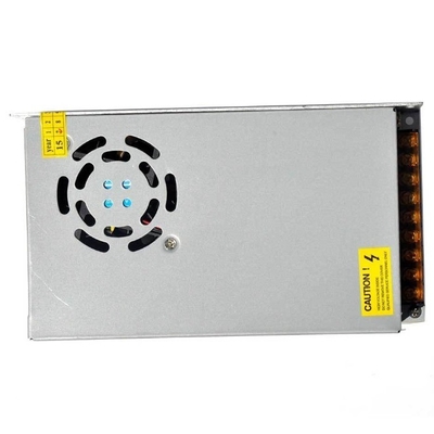 Zilveren Aluminium Shell C-Power 40A Schakel stroomvoorziening 110V/220V tot 5V DC voor zilver